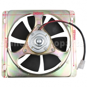 Fan for 200cc-250cc Water-cooled ATV & Dirt Bike<br /><span class=\"smallText\">[F038-024]</span>